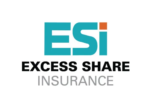 ESI Excess share insurance with ESI logo
